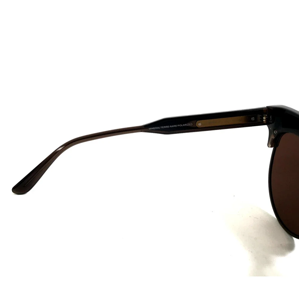 Bottega Veneta Sunglasses BV0014S 003 Brown Quilted Leather Butterfly Frames